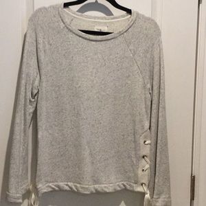 Heathered sweatshirt